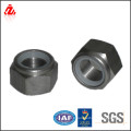 Course threads hex lock nut